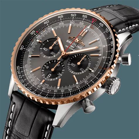 breitling navitimer pilotband stahlband|Navitimer B01 Chronograph 46 My22 .